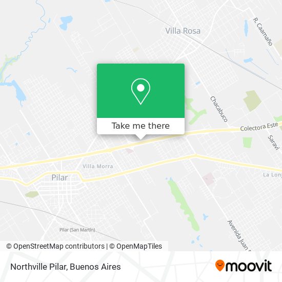 Mapa de Northville Pilar