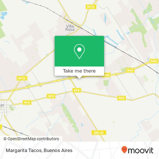 Margarita Tacos map