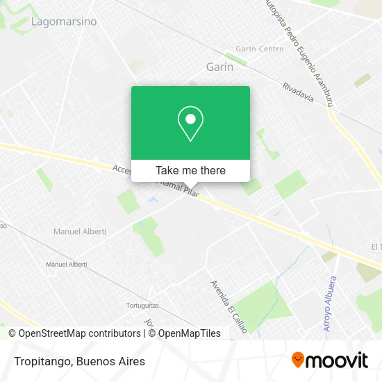 Mapa de Tropitango