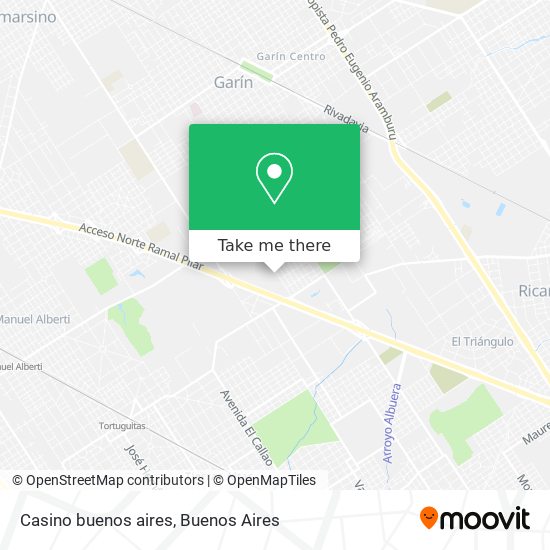 Mapa de Casino buenos aires