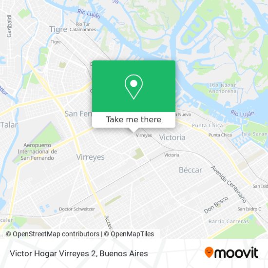 Victor Hogar Virreyes 2 map