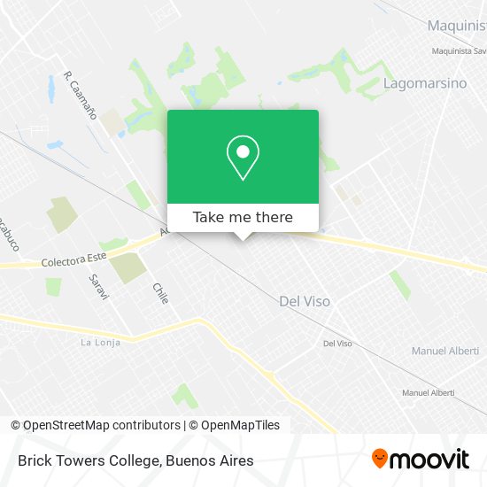 Brick Towers College map