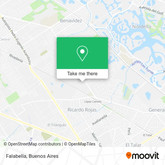 Falabella map