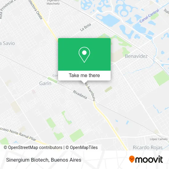 Sinergium Biotech map