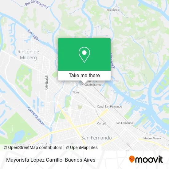 Mayorista Lopez Carrillo map