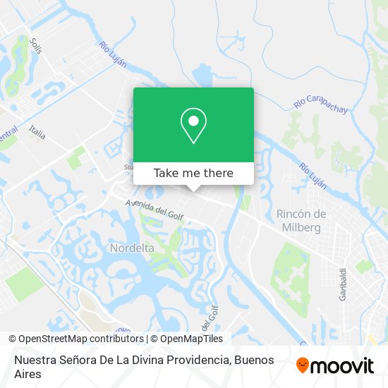 Mapa de Nuestra Señora De La Divina Providencia