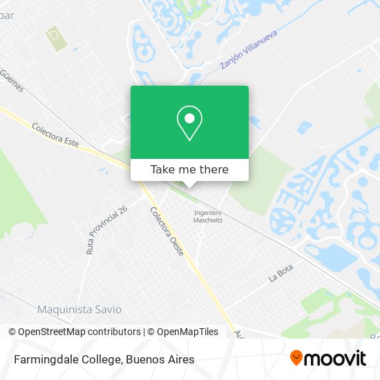 Farmingdale College map