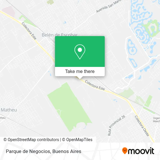 Parque de Negocios map