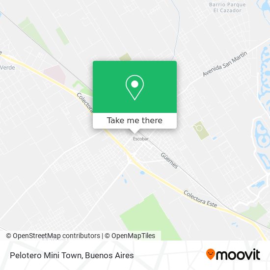 Pelotero Mini Town map