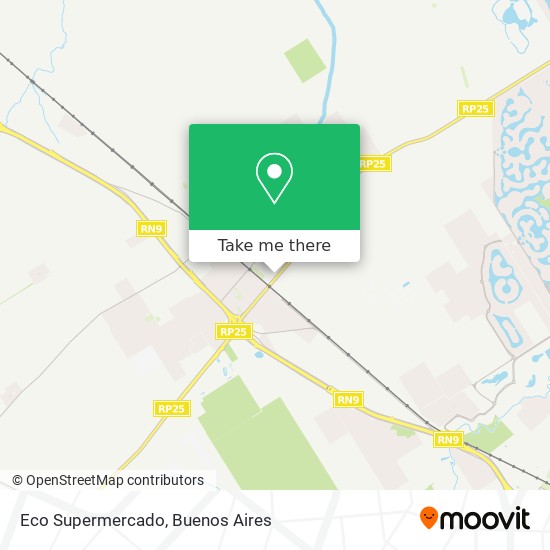 Eco Supermercado map