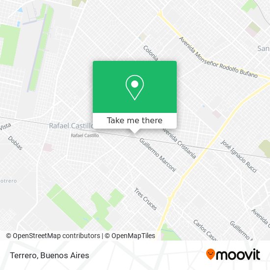 Mapa de Terrero