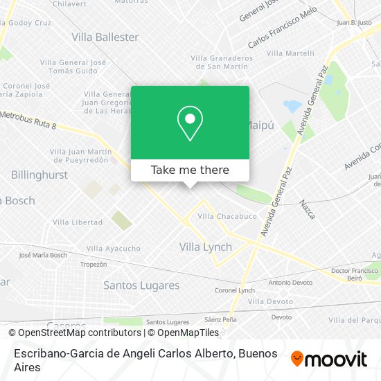 Mapa de Escribano-Garcia de Angeli Carlos Alberto