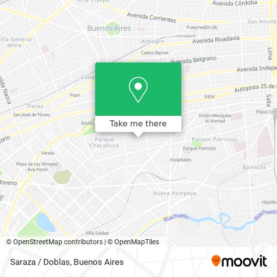 Saraza / Doblas map