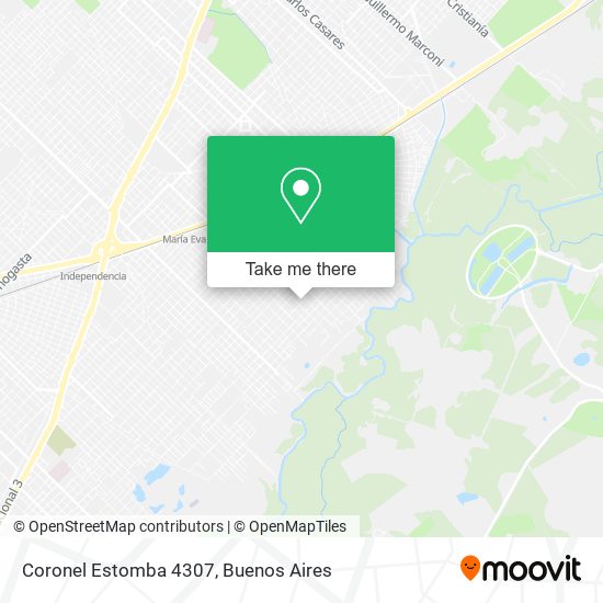 Coronel Estomba 4307 map