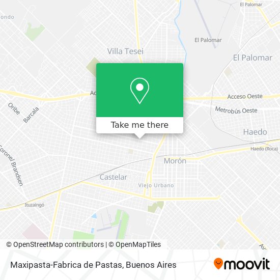 Maxipasta-Fabrica de Pastas map