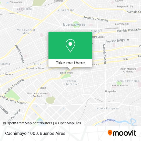 Cachimayo 1000 map