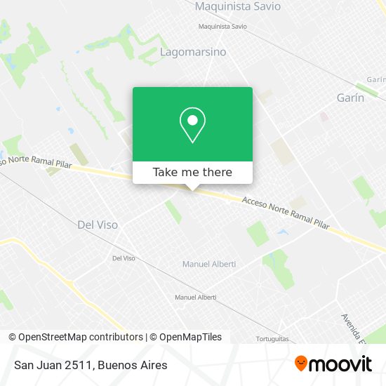 Mapa de San Juan 2511