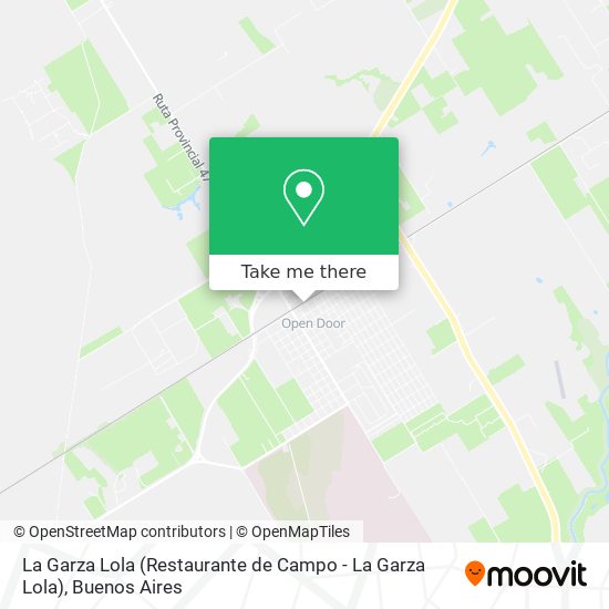 La Garza Lola (Restaurante de Campo - La Garza Lola) map