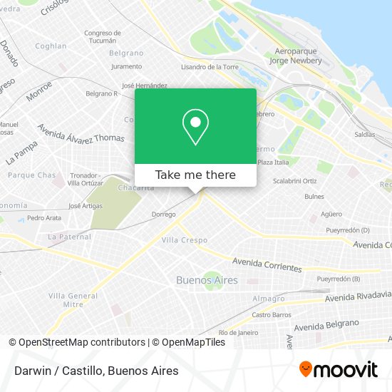 Darwin / Castillo map