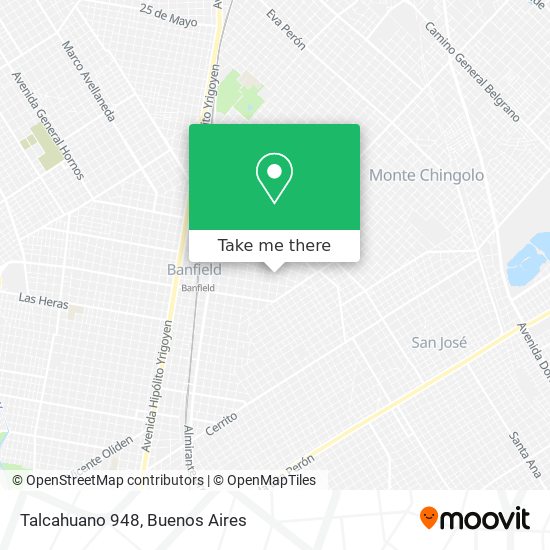 Talcahuano 948 map