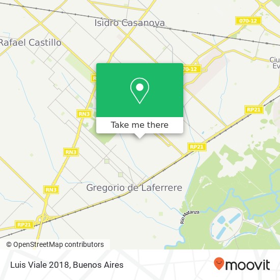 Luis Viale 2018 map