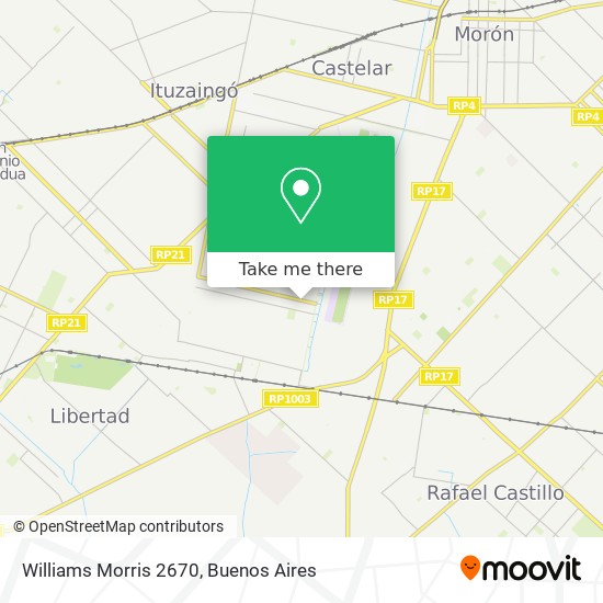 Mapa de Williams Morris 2670