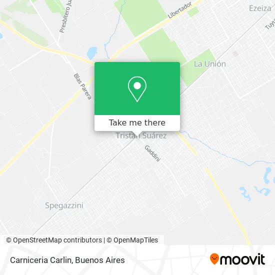 Carniceria Carlin map