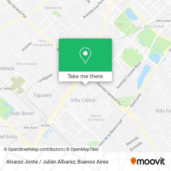 Alvarez Jonte / Julián Albarez map