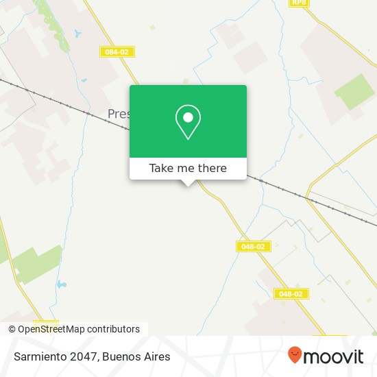 Sarmiento 2047 map