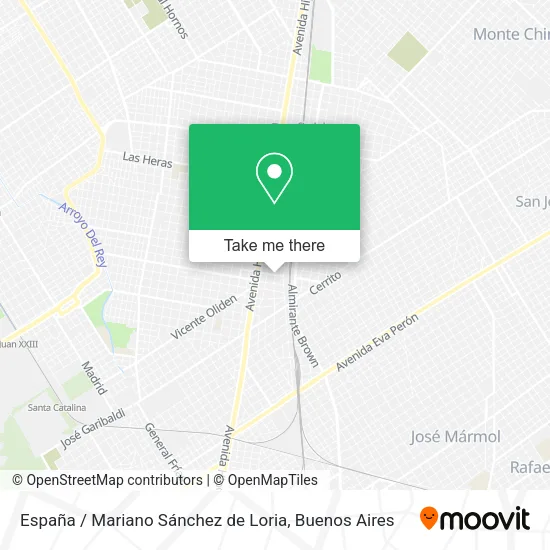Mapa de España / Mariano Sánchez de Loria