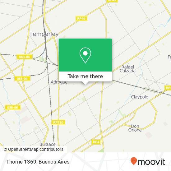 Thorne 1369 map