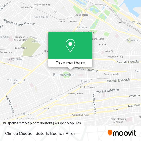 Clínica Ciudad...Suterh map
