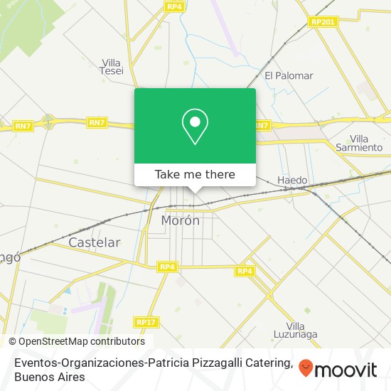 Eventos-Organizaciones-Patricia Pizzagalli Catering map