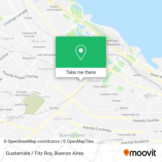 Mapa de Guatemala / Fitz Roy