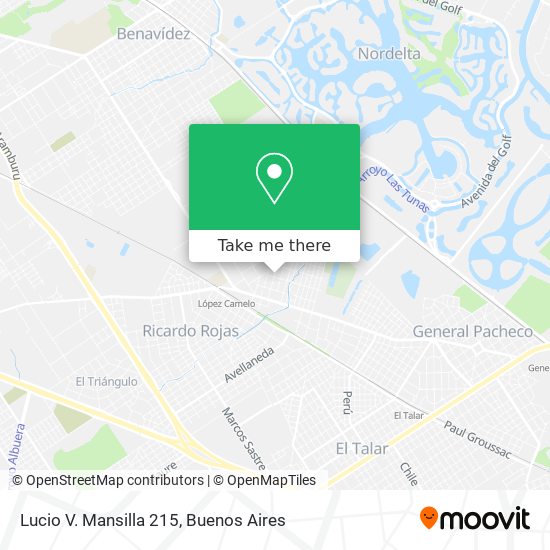 Lucio V. Mansilla 215 map