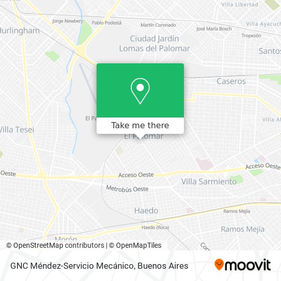 GNC Méndez-Servicio Mecánico map