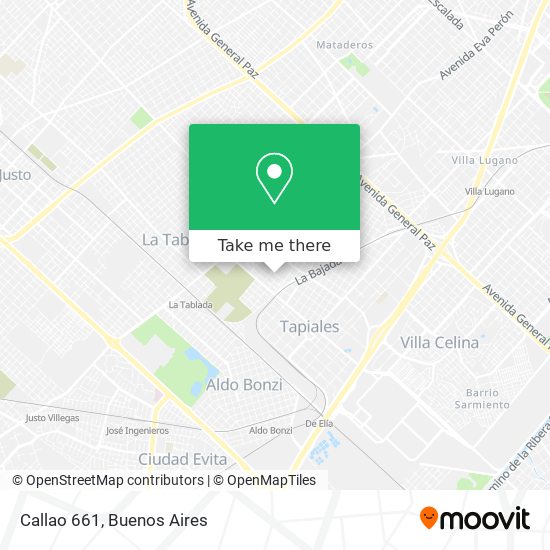 Callao 661 map