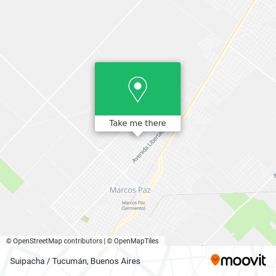 Suipacha / Tucumán map