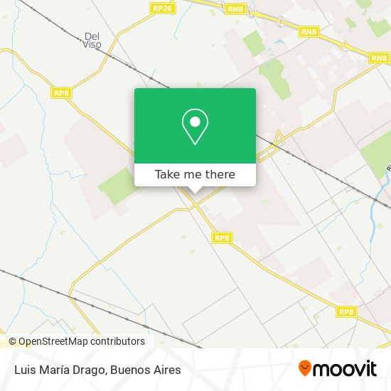 Luis María Drago map