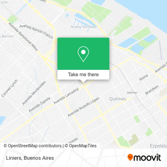 Mapa de Liniers