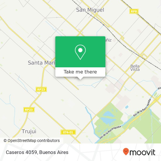 Caseros 4059 map
