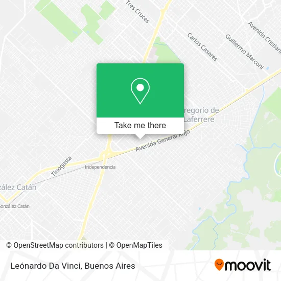 Leónardo Da Vinci map