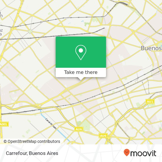 Carrefour map