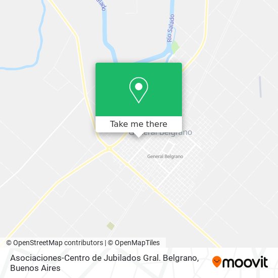 Asociaciones-Centro de Jubilados Gral. Belgrano map