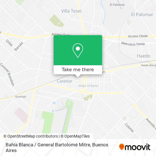 Bahía Blanca / General Bartolomé Mitre map