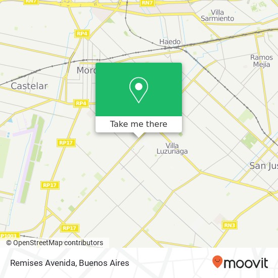 Remises Avenida map