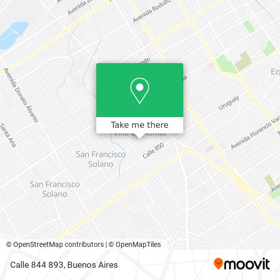 Calle 844 893 map