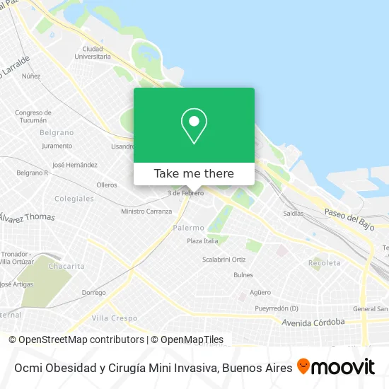 Mapa de Ocmi Obesidad y Cirugía Mini Invasiva