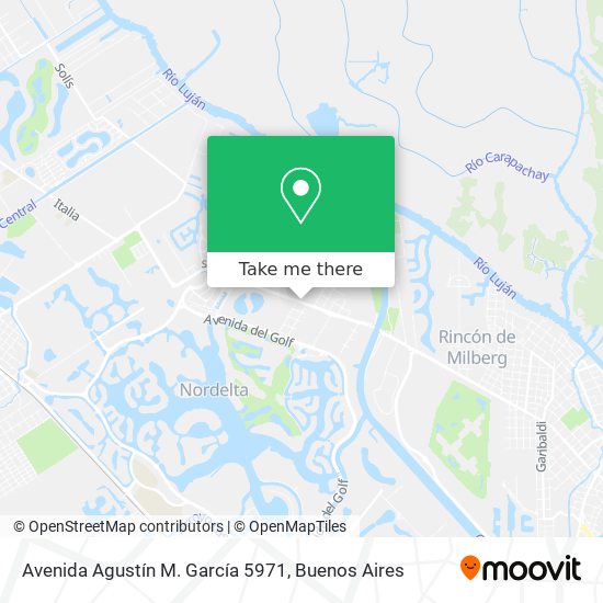 Avenida Agustín M. García 5971 map