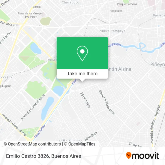 Mapa de Emilio Castro 3826